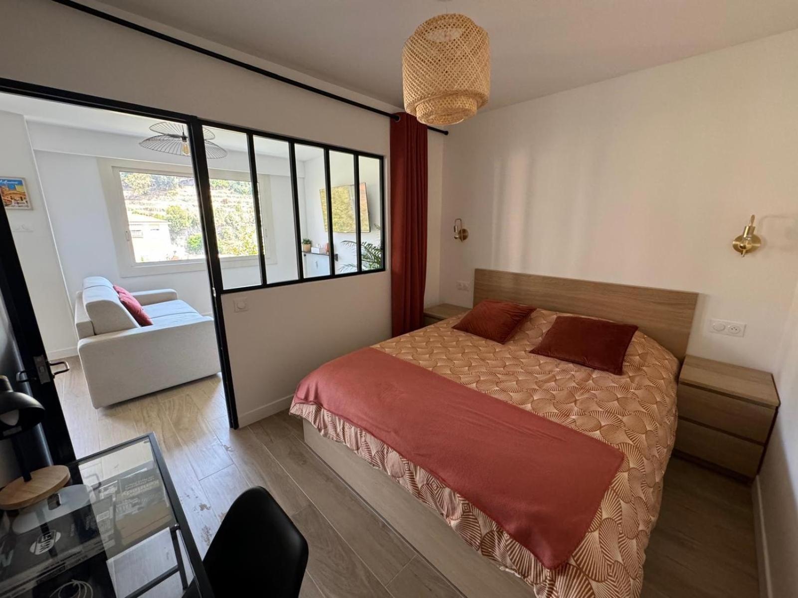 Appartement Moderne Refait A Neuf - 4 Couchages - Menton Bagian luar foto